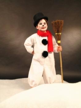 Schneemann Kostüm KinderWeihnachten Karneval Fasching