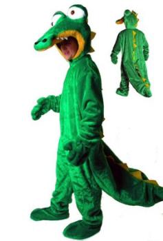 Drache Krokodil Kostüm Promotion Karneval Fasching