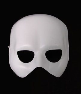 Phantom Halbmaske venezianisch Halloween Karneval Fasching