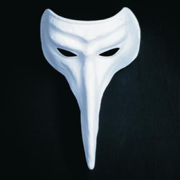 Maske Pantalone Karneval Venezianische Schnabelmaske
