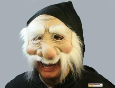 Zwerg Gnom Maske Karneval Fasching