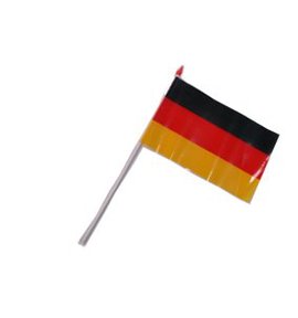 1 x Deutschland Fähnchen Fussball Event Karneval Fasching