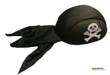 Piratenhaube Pirat Seeräuber Haube Karneval Fasching