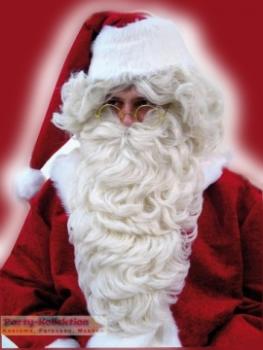 Weihnachtsmann-Set: Bart und Perücke Weihnachten