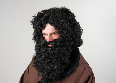 Knecht Ruprecht Bart und Perücke Nikolaus Weihnachten