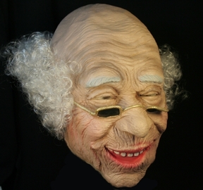 Opa Großvater Maske Karneval Fasching Party