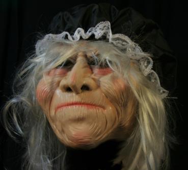 Oma Großmutter Maske Karneval Fasching Party
