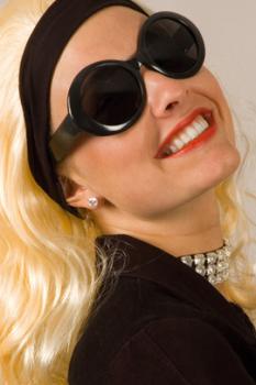 60er 70er Jahre Sonnenbrille Brille Karneval Fasching