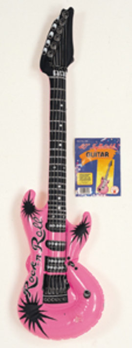 Gitarre Party Karneval Rocker Fasching Luftgitarre