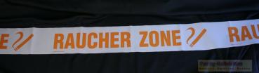 Absperrband Raucher Zone Scherzartikel Partydeko