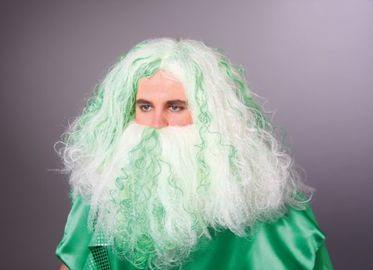 Neptunbart Bart Neptun Wassermann Karneval Unterwasserwelt