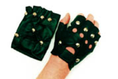 Rocker Handschuhe Punk Karneval Fasching