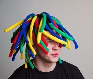 Hippie Fransenmütze Mütze Karneval