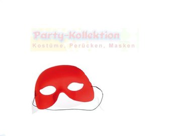 rote Domino Maske Venezianische Maske Augenmaske