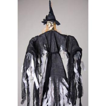 Hexe Dekoration Hängedeko Halloween 90 cm