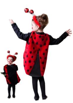 Marienkäfer Kostüm Tierkostüm Käfer Kinder Marienkäferkostüm
