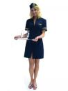 Stewardess Flugbegleiterin Kostüm Karneval Uniform
