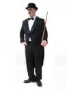 Frack Butler Diener Gentlemen Karneval Schwalbenschwanz