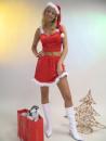 Nikola Weihnachtsfrau Kostüm Weihnachten
