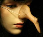 Hexennase Nase Hexe Karneval Fasching Halloween