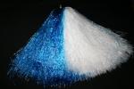 blau/weißer Pompon Pom Puschl Tanzwedel Cheerleader Cheerleading