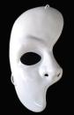 Halbmaske Phantom Maske Weißmaske