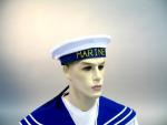 Marinemütze Matrose Officer Karneval Fasching