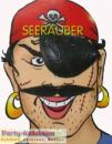 Seeräuber Bart Pirat Karneval Fasching