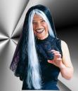 Hexe Perücke Vampirin Halloween Karneval Fasching