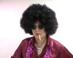 Hippie Afro Perücke Flower Power Karneval Fasching