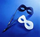 Lorgnette Maske Karneval Fasching Maskenball