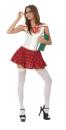 Schulmädchen Kostüm Highschool Cheerleading Girl