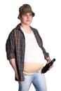 Dicker Bauch Bierbauch Junggesellenabschied Proll