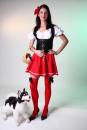 Rotkäppchen Kostüm Karneval Fasching