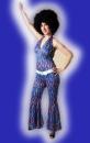 60er 70er Jahre Disco Overall retro Karneval Fasching