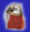 Wikinger Helm mit Haare Wikingerhelm Karneval Kinder