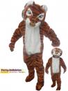 Tiger Kostüm Plüschkostüm Karneval Fasching Tigerkostüm