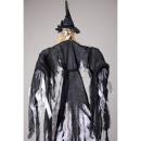 Hexe Dekoration Hängedeko Halloween 90 cm