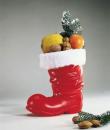 Roter Nikolausstiefel Dekoration Weihnachtsfeier 20cm Party