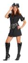 Sexy Police Officer Uniform Kostüm Kleid Gr. M