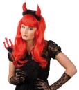 Teufelshörner Dreizack Teufelin Devil Halloween