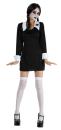 grusliges sexy Schuldmädchen Kleid Halloween Party Kostüm