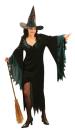 schwarz türkises Hexenkleid Hexe Kostüm Kleid Gr.M Halloween