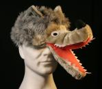 Wolfsmütze Wolf Märchen Theater lustige Mützen Tierhut Karneval