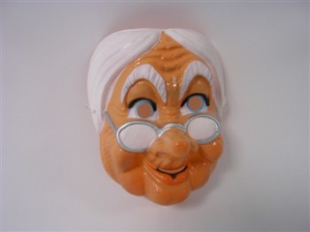 Mütterchen Maske Oma Großmutter Karneval Fasching