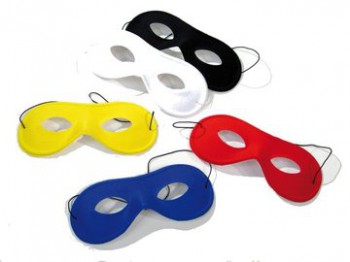 blaue Domino Augenmaske Maske Brille Maskenballparty
