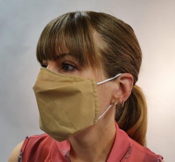 hautfarbene Gesichtsmaske waschbar Maske Behelfsmaske Mundbedeckung Nasenbedeckung