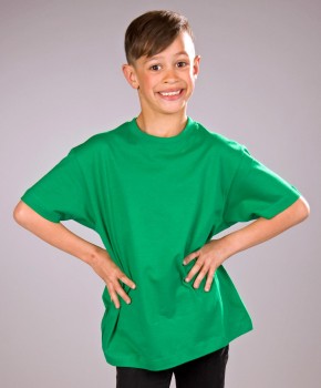 grünes T-Shirt Kinder Gr.142-152 grün Kostüm Karneval Fasching Frosch