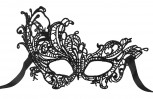 schwarze mystische Augenmaske Spitzen Gothic Venezianisch Maske Gesicht Karneval