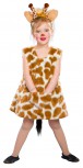 kleine Giraffe Kleid und Hörner Gr. 116/128 Mädchen Kinder Kostüm